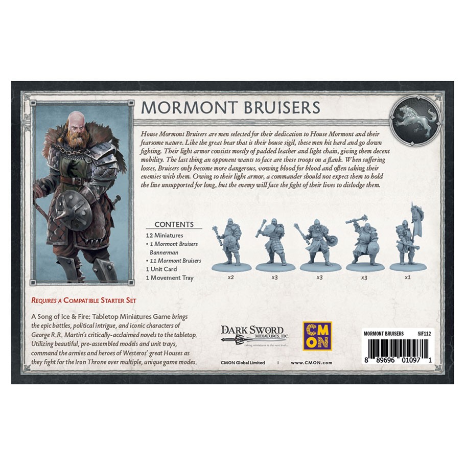 A Song of Ice and Fire : Tabletop Miniatures Game - Mormont Bruisers